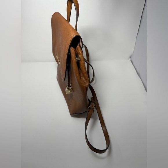 Michael Kors Brown Leather Backpack